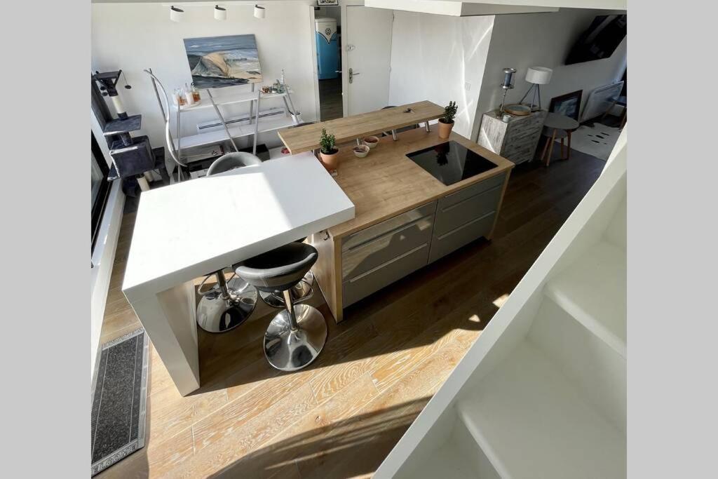 Duplex Avec Jacuzzi Vue Imprenable Sur La Baie De Wissant